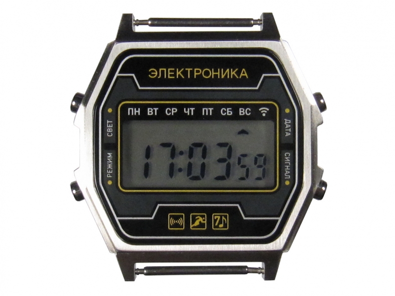 Часы Электроника 77А / 1900600 шлифованные