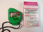 Часы-секундомер Интеграл ЧСЭ-01 зеленые
