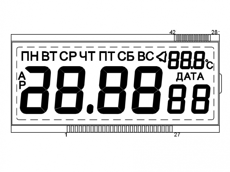 ЖКИ Интеграл ЧЭ-08